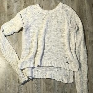 Abercrombie & Fitch White Sweater